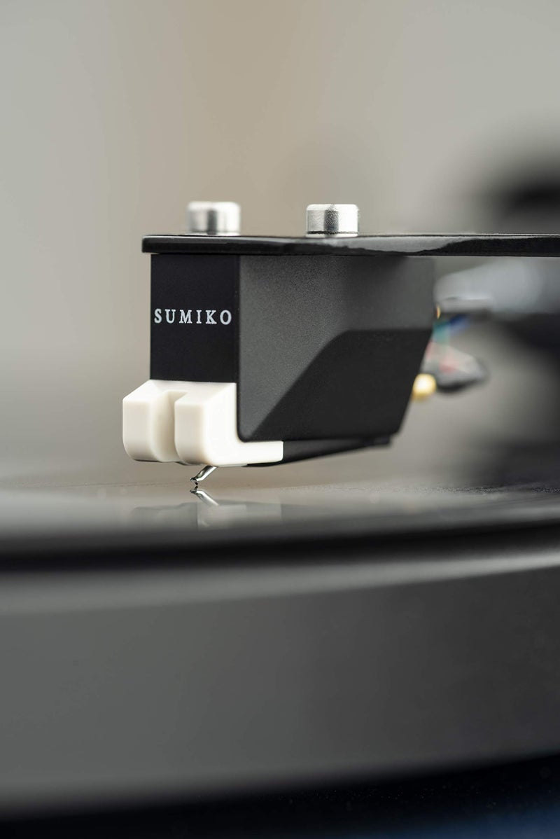 Pro-Ject Debut Carbon EVO, Audiophile Turntable with Carbon Fiber tonearm, Electronic Speed Selection and pre-Mounted Sumiko Rainier Phono Cartridge (Satin Walnut) - Image 2