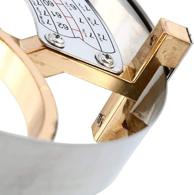 Stainless Steel Brass Scissor Type Hat Size Measuring Tool 49 62cm Adult Head Circumference Ruler - Image 3