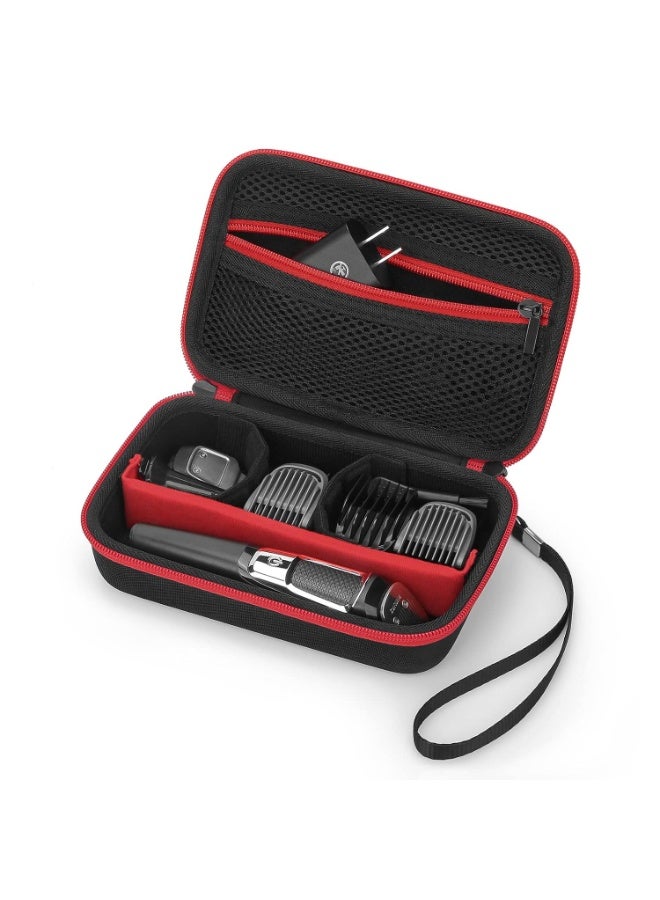 Travel Storage Case for Philips Norelco Multigroom Series 3000/5000, MG3740/40, MG5910/49 - Protective Organizer for Beard Trimmer, Attachments, Face & Ear Hair Trimmer, and Hair Clipper Shaver - Image 1