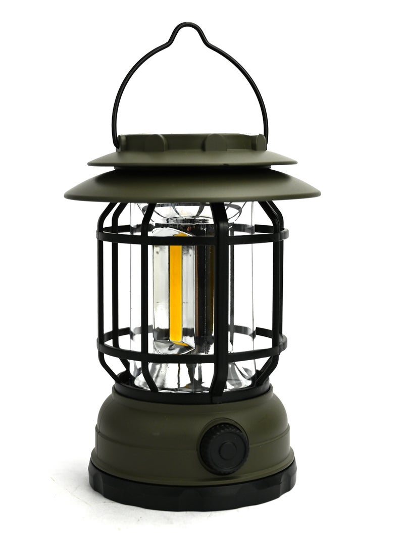 Lantern Style Emergency Light, 360 Degree Illuminating Rechargeable Lamp, Wireless Light For Camping, Hanging Camping Lamp, Head Lamp, LED Camping Lamp, Rechargeable Light For Camping, LED Night Light - Image 1