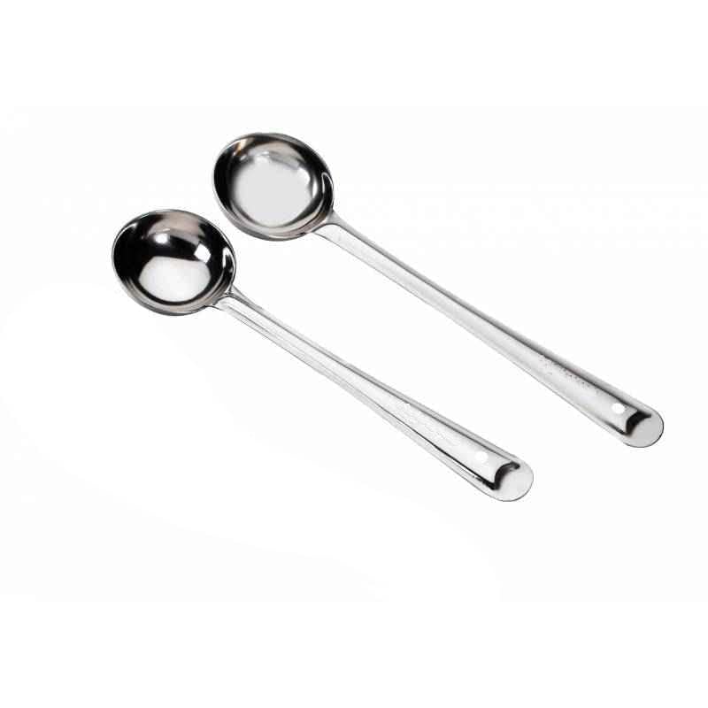 Bartan Star Stainless Steel Deep Ladle/Serving Ladle 28 cm & 34 cm