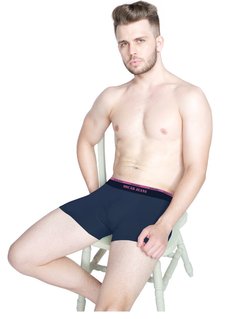 أوسكار جينز مجموعة Diamond Collection ملابس داخلية رجالية بوكسر قطنية مودال فاخرة أنعم بثلاث مرات (من القطن) أداء رياضي قابل للتهوية StretchMax متين فائق الخفة عبوة من 3 قطع - Image 5