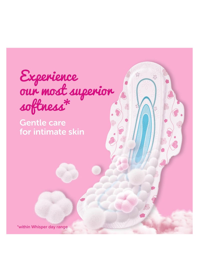 Whisper Whisper Ultra Soft Sanitary Pads for Women, XL, 30 Napkins (Pack of 1)  - Image 5