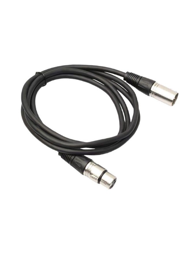 Cannon Line Three-core XLR Male To Female Cannon Head Microphone Audio Line Full Balance Cannon Extension Line Double Shield-Color:Silver-Length:5m  - Image 5