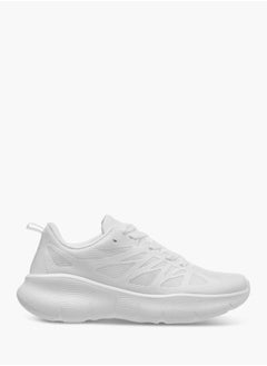 Dash Women Textured Lace-Up Sports Shoes with Pull Tabs  - Image 3