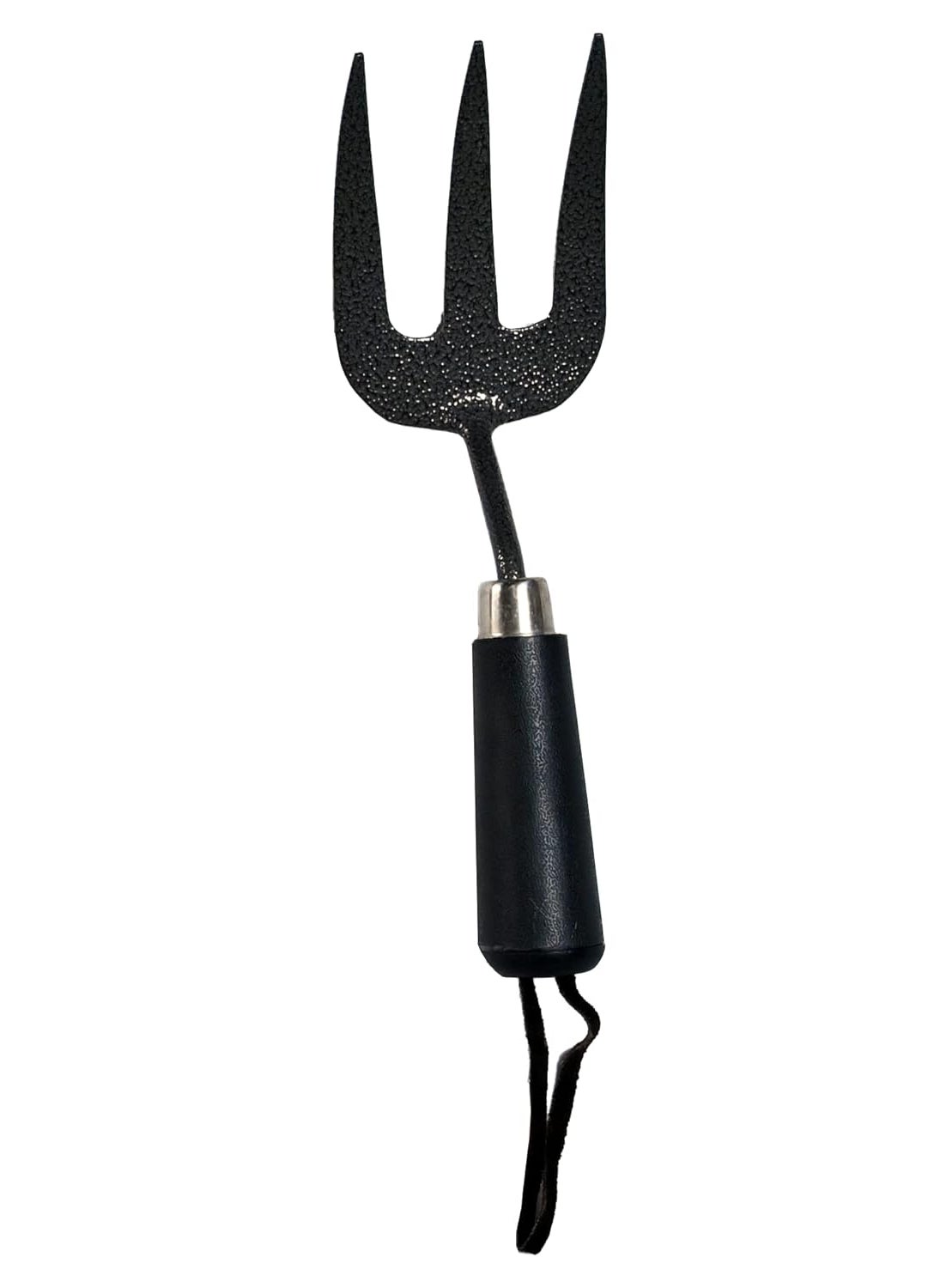 LAVANYA INTERNATIONAL Lavanya International Carbon Steel Hammer Tone Grey Standard Hand Fork  - Image 2