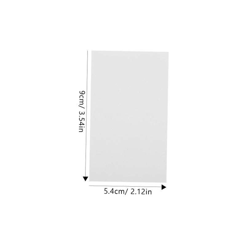 200 Blank Note Cards with Smooth Writing Surface for Students Writers and Message Taking - Image 3