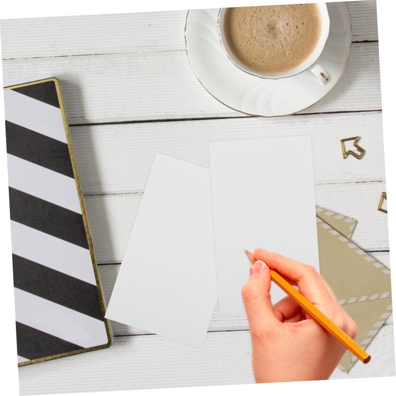 200 Blank Note Cards with Smooth Writing Surface for Students Writers and Message Taking - Image 5