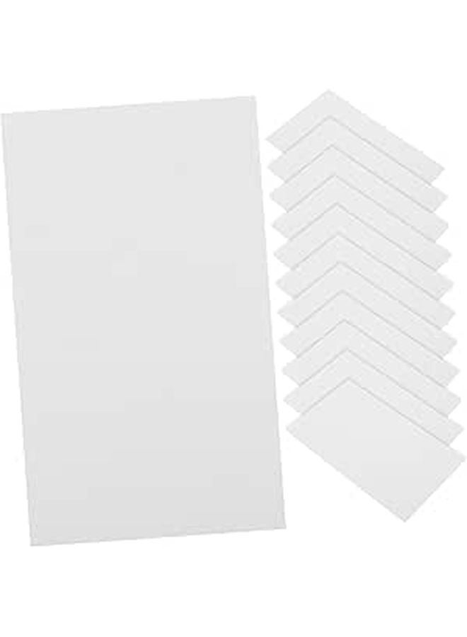 200 Blank Note Cards with Smooth Writing Surface for Students Writers and Message Taking - Image 1