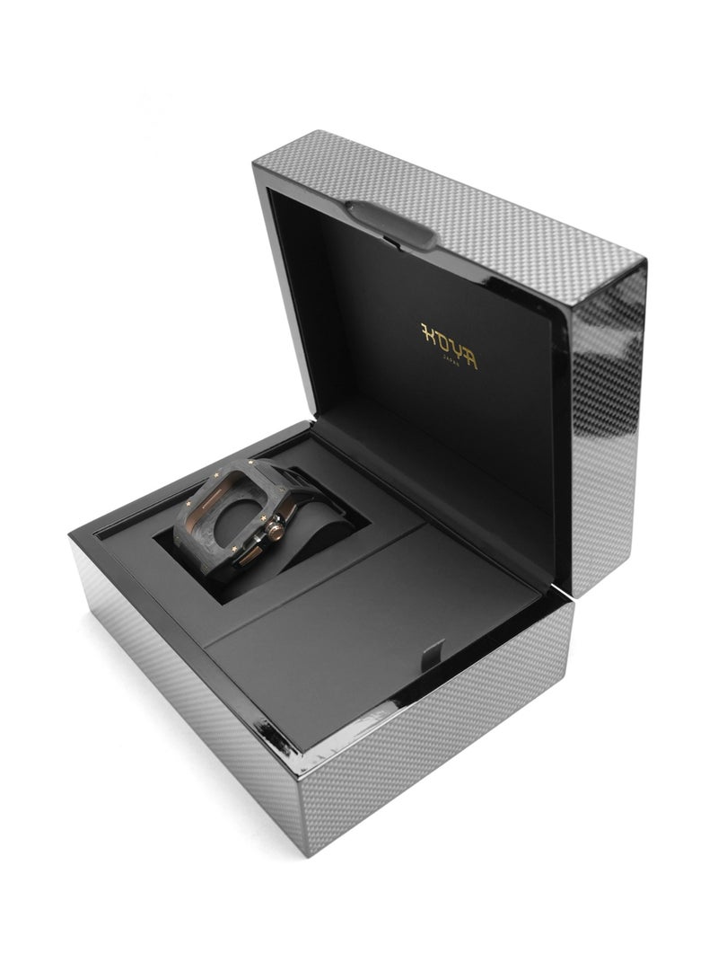 Luxury Designer Rugged Metal Protective Case , Shockproof Bumper With Silicone Strap Compatible for Apple Watch Ultra 2 44Mm & Apple Watch 8 45Mm - KY44/4503 - Image 2