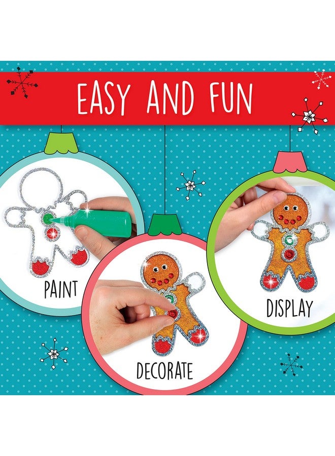 Creativity for Kids Holiday Easy Sparkle Window Art Craft Kit: Create 7 Window Art Designs, Holiday Crafts, Christmas Crafts for Kids Ages 6-8+, Christmas Activities for Kids - Image 5