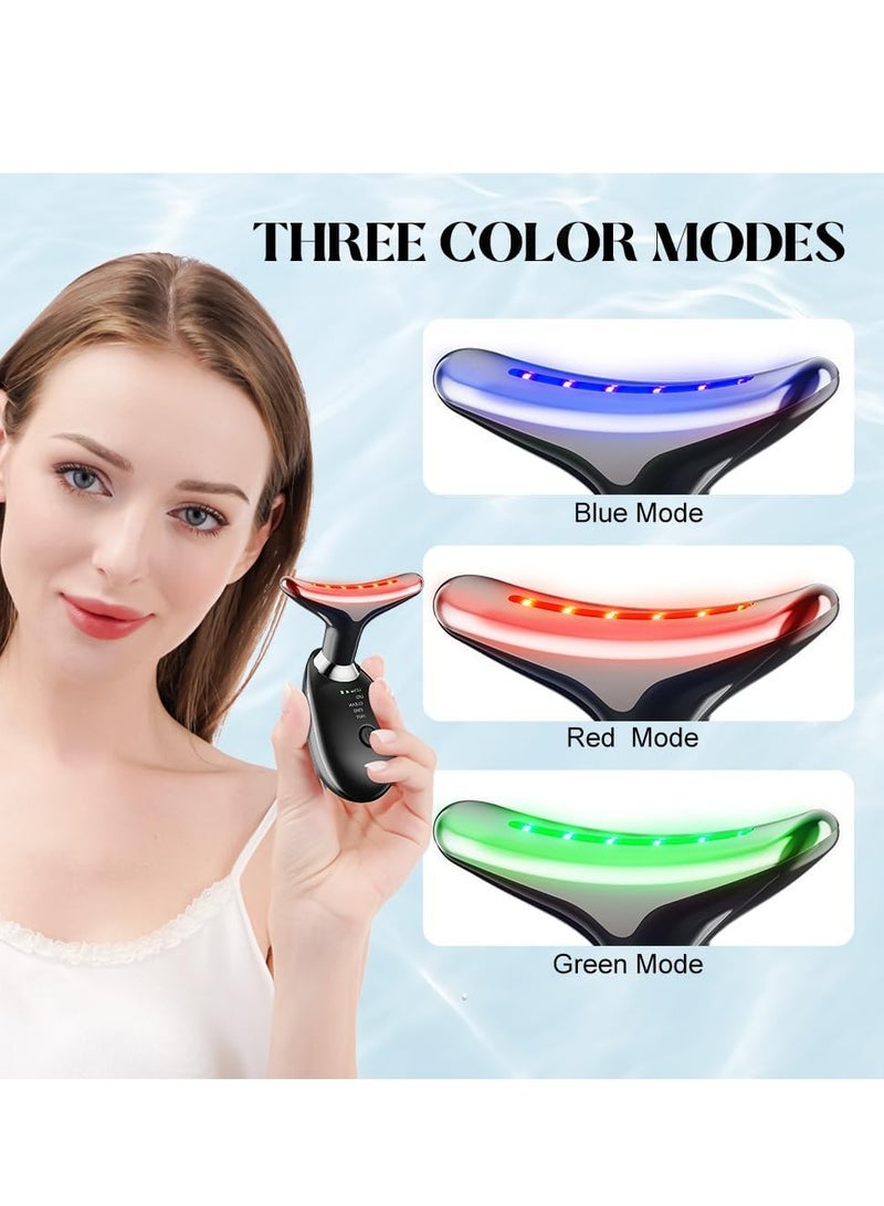 ELTRAZONE Neck & Face Massager – Facial Massage Device with Thermal Function, Triple-Action Color Modes for Skin Care, Face Sculpting Tool for Double Chin & Anti-Aging Treatment - Image 5