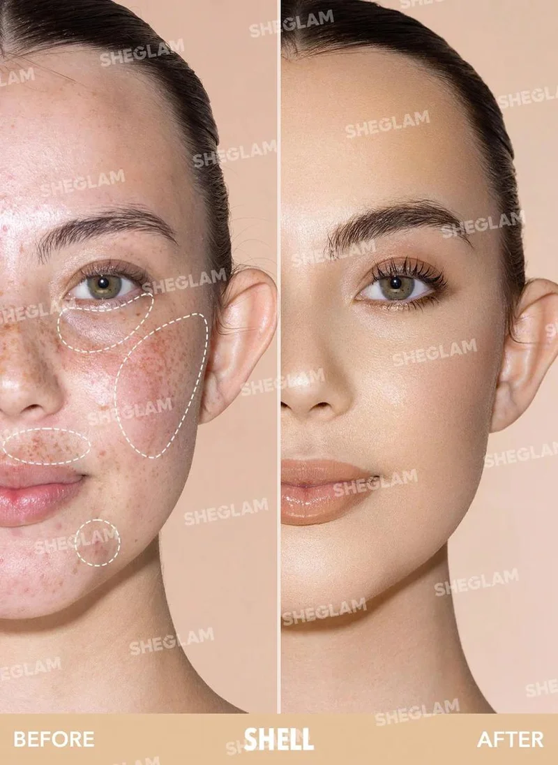 شيجلام Like Magic 12Hr Full Coverage Concealer-Shell