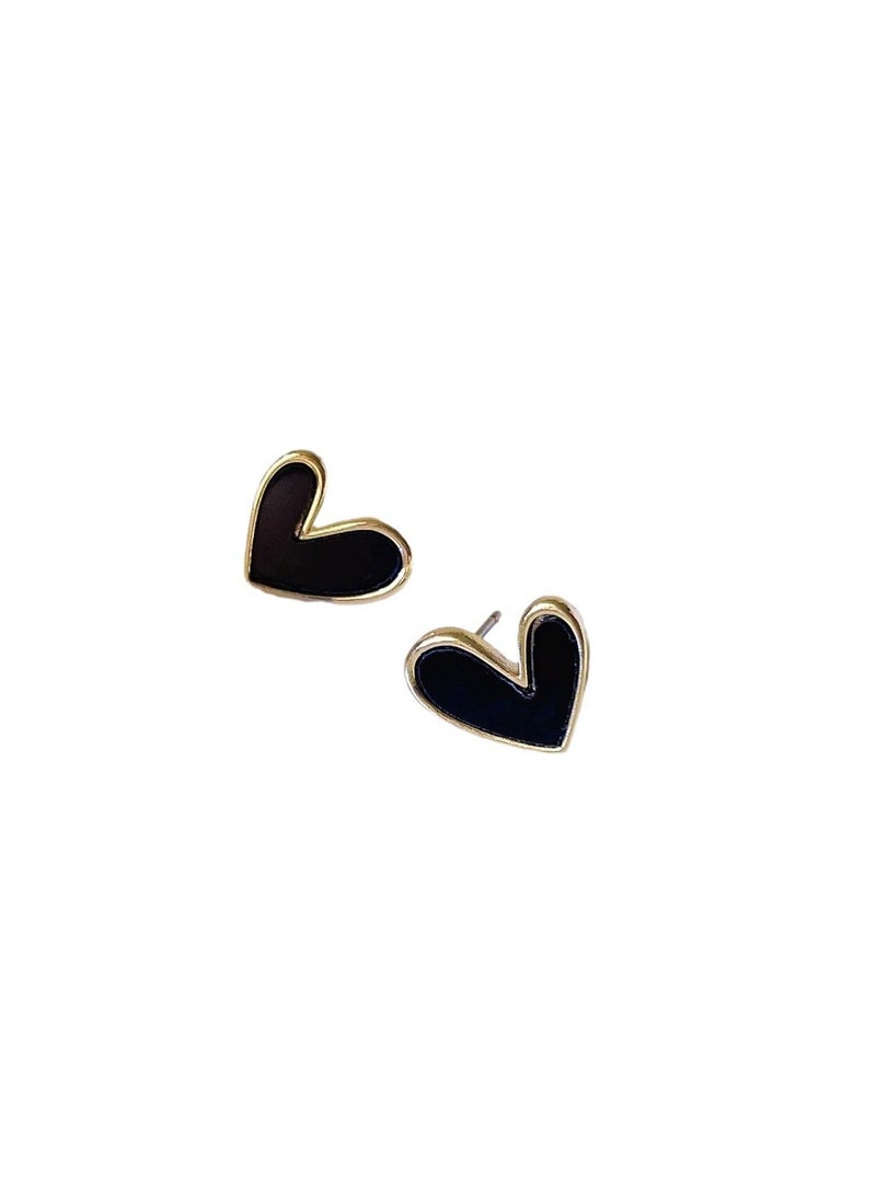 Genérico - Women's Fashion Heart Shape Earrings - Image 1