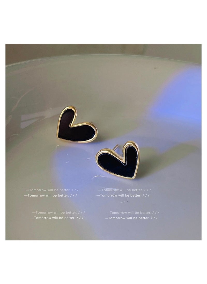 Genérico - Women's Fashion Heart Shape Earrings - Image 1