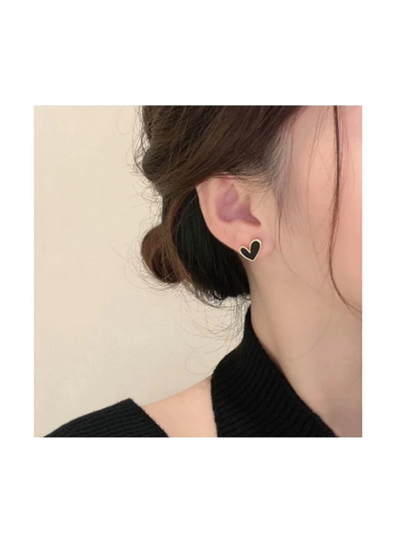 Genérico - Women's Fashion Heart Shape Earrings - Image 1