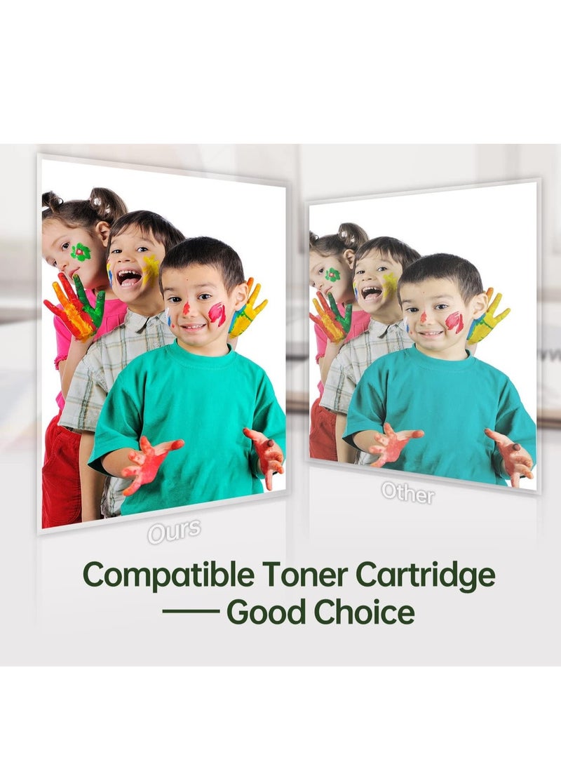 Taraf 4-Piece 117A Compatible Toner Cartridge Set Black/Cyan/Yellow/Magenta  - Image 2