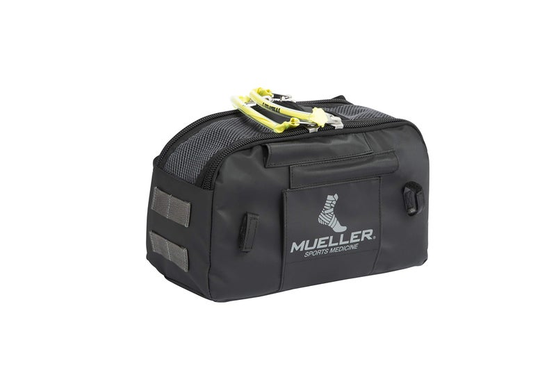MUELLER Sports Medicine Medi Kit ATSS Bag Only for Men and Women, Athletic Training Kit, Medical Supply Bag for Sports Teams, Over the Shoulder Medical Briefcase, Waterproof, Black, One Size