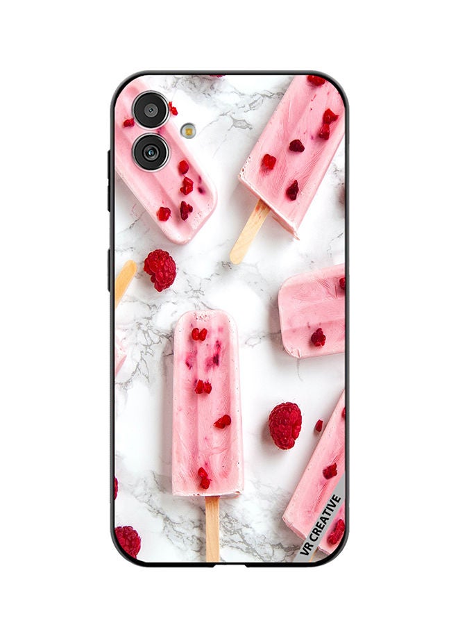VR CREATIVE Protective Case Cover For Samsung Galaxy F14 Gulabi Icecream Design Multicolour - Image 1
