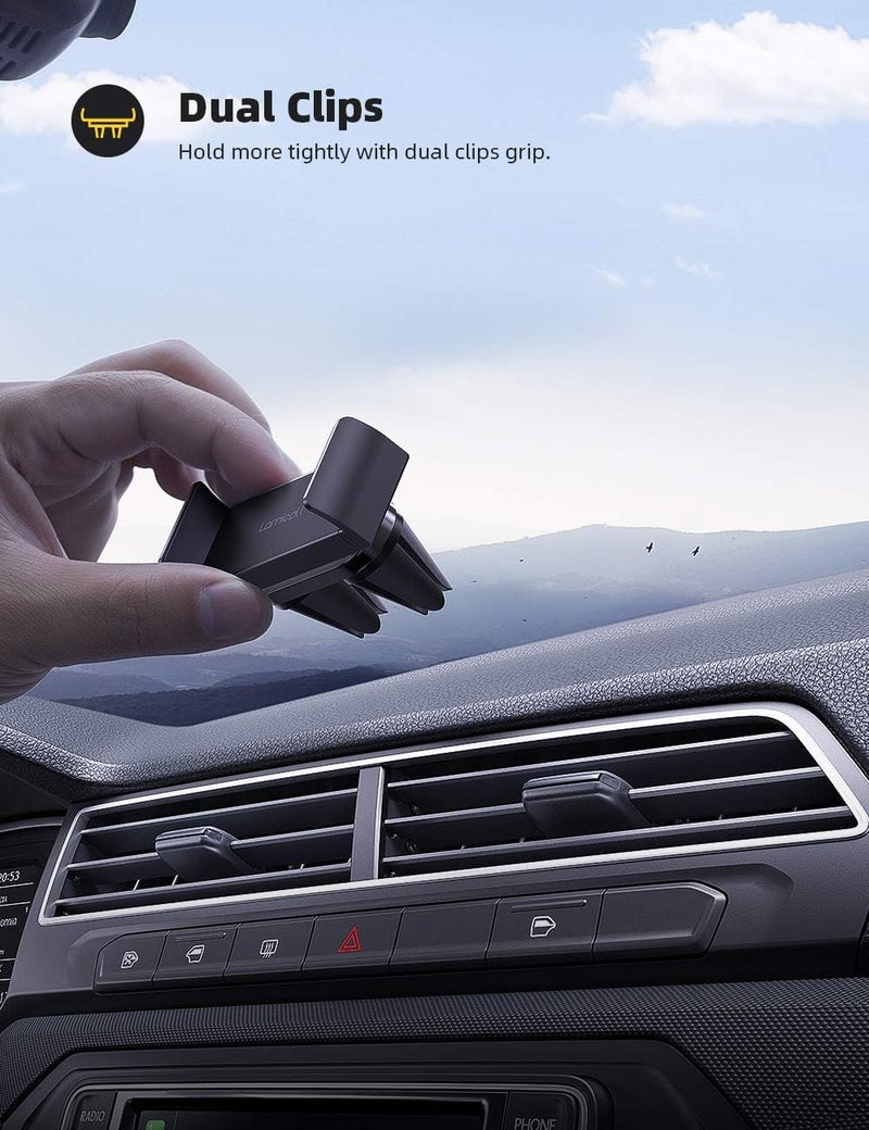 Lamicall Car Phone Holder - Universal Vent Mount with 360° Rotation for Smartphones - Image 4