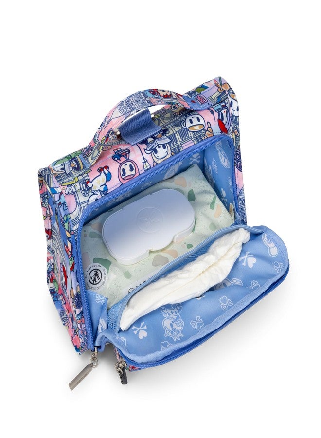 JuJuBe x tokidoki C'est la vie à Paris The Bestie Women's Purse, Diaper Bag, Backpack for Moms, Handbag for Women, Baby Essentials, Travel Backpack for Diapers and Wipes - Image 4
