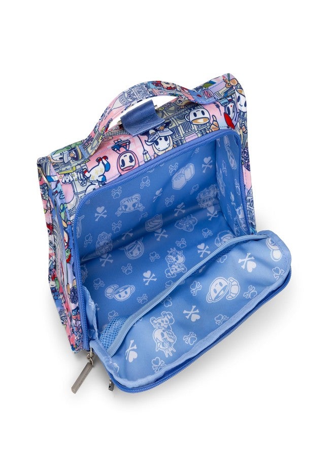 JuJuBe x tokidoki C'est la vie à Paris The Bestie Women's Purse, Diaper Bag, Backpack for Moms, Handbag for Women, Baby Essentials, Travel Backpack for Diapers and Wipes - Image 3