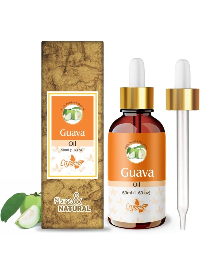 CRYSALIS Crysalis Guava (Psidium Guajava) Oil - 1.69 Fl Oz (50ml) 