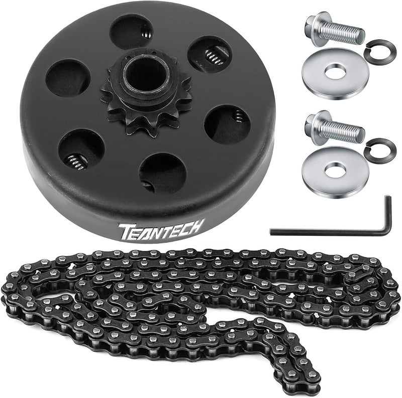 TEANTECH Go Kart Clutch 5/8 Bore 35 Chain 11 Tooth Sprocket for Go Kart Mini Bike - Image 1