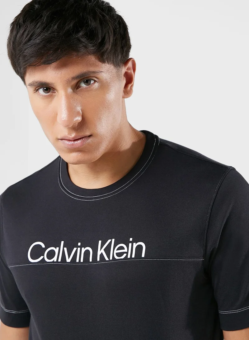 Calvin Klein Sports Logo Ss T-Shirt