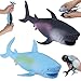 AiSiXin Shark Stress Balls 2Pack Squishy Toys for Kids Adults 8 Inch Shark Squishy Ball Dough Ball Animal Squeeze Stress Toys Stretchy Stress Relief Sensory Fidget Toys Party Favors Birthday - Image 3