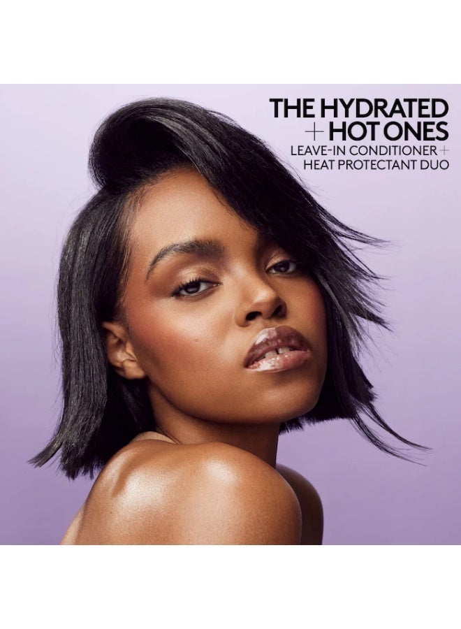 Fenty Hair مجموعة هدايا واقي الحرارة وبلسم الشعر المرطب من ذا هوت آند هايدريتد وانز - Image 4