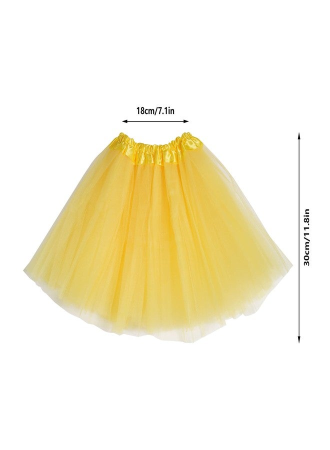 Marrywindix Yellow Giraffe Costume Tutu Set Animal Fancy Dress Costume Kit Halloween Party Dress Up Accessories (Style 2) - Image 3