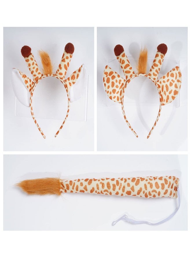 Marrywindix Yellow Giraffe Costume Tutu Set Animal Fancy Dress Costume Kit Halloween Party Dress Up Accessories (Style 2) - Image 5