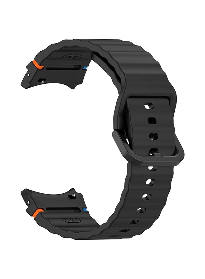 Samsung Galaxy Watch 7 Silicone Straps Replacement [3 Packs]Same as the original strap 20mm Soft Silicone Sport Replacement Strap for Galaxy Watch 7/6/5/4/FE Band Women Men  - Image 2