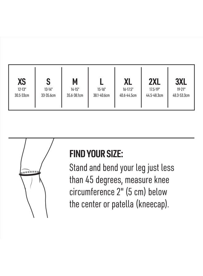 McDavid 425 Ligament Knee Support (Black, X-Large) - Image 5