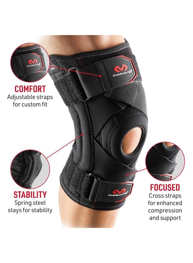McDavid 425 Ligament Knee Support (Black, X-Large) - Image 2