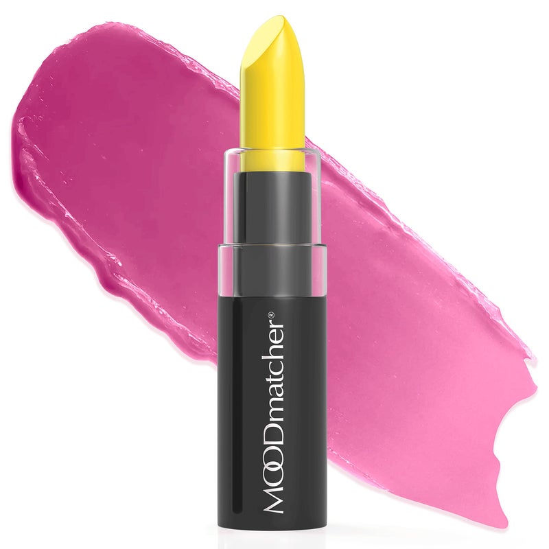 MOODmatcher Original Color Changing Lipstick  12 Hours LongLasting Moisturizing SmudgeProof Glamorous Personalized Color Premium Quality  Made in USA Yellow