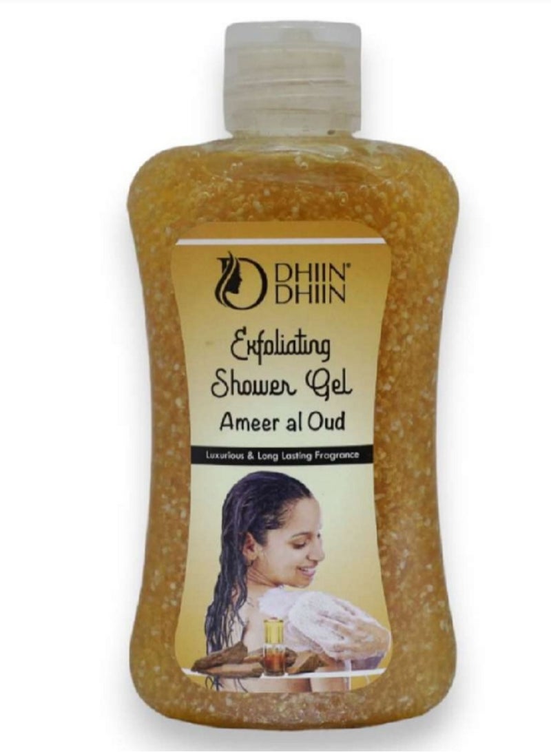 DHIN DHIN Ameer al Oud Exfoliating Shower Gel 200ml