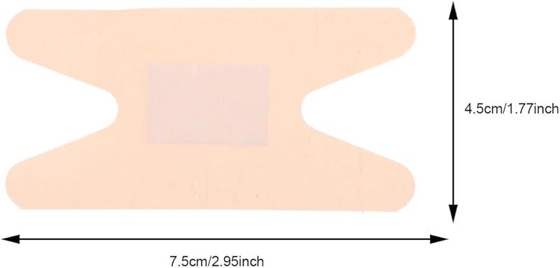 150 قطعة ضمادات مفاصل قابلة للتنفس، لاصقات جراح قابلة للتمدد مع مادة لاصقة للإسعافات الأولية لجميع الأعمار - Image 3