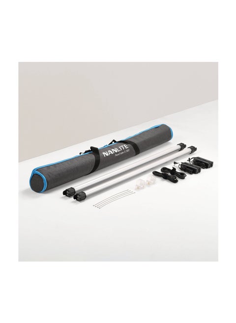 مصباح أنبوبي LED من Nanlite PavoTube II 30C RGB (120 سم، طقم 2 إضاءة) Nanlite PavoTube Double Bank T12