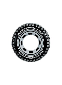 INTEX Intex - Swimming Tube Giant Car Tyre, Black, 91Cm 36", 59252EP  - Image 1