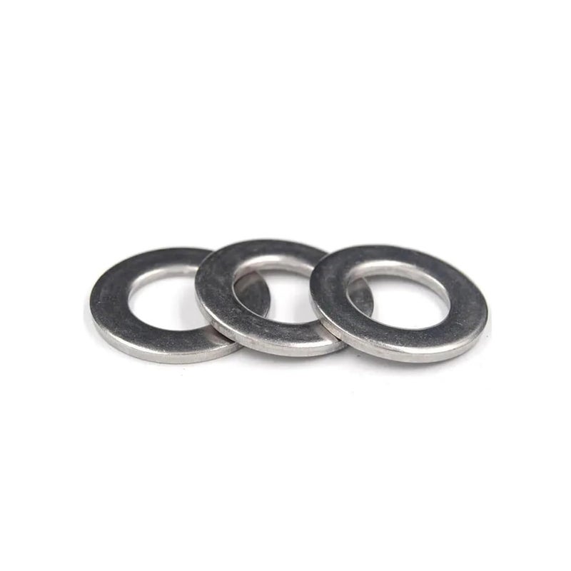304 Stainless Steel Flat Washer 200 PCS 0 17 Inch Plain Gasket For Screws Bolts Industrial - Image 4