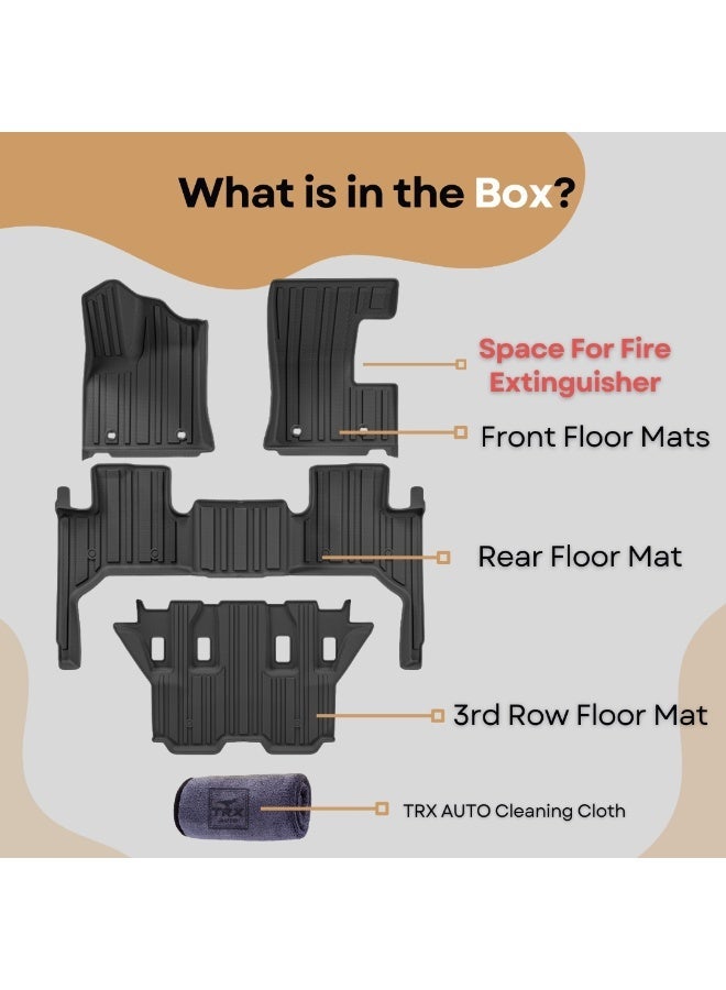  تي ار اكس اوتو دعاسات أرضية لاند كروزر LC300 مع فتحة لمطفأة الحريق - Image 3