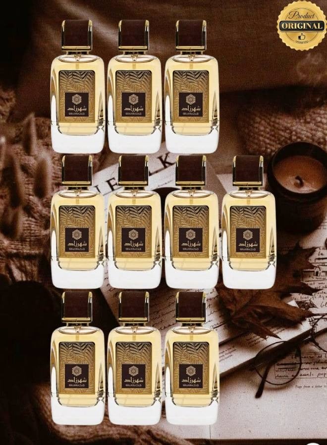 Lattafa 10 Pieces Shahrazad Perfume 100ML - Image 1