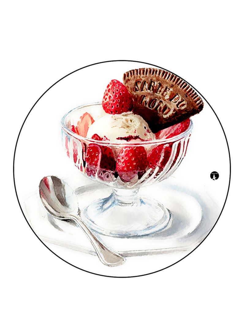 RKN Food Printed Mouse Pad  Multicolour