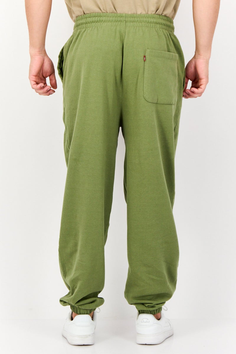 Levi's سروال رياضي للرجال بقصة عادية وطباعة جرافيك، زيتوني - Image 2