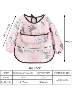 Snowie Soft SNOWIE SOFT® Sleeved Bib Baby Bib with Pocket  - Image 5