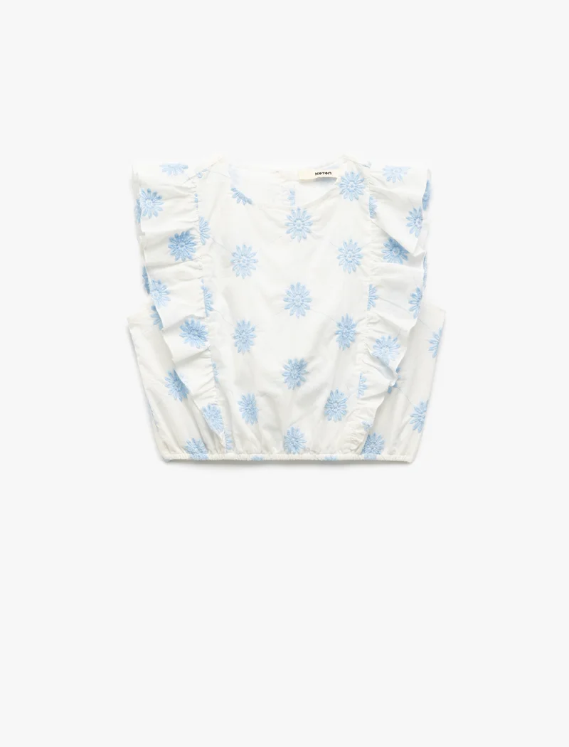 KOTON Crop Blouse