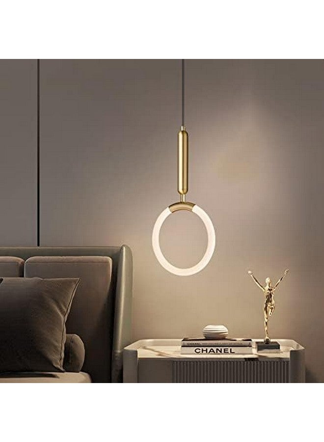 CITRA CITRA led Light Modern LED Golden 200MM Ring Pendant Light - Warm White/Gold  - Image 1
