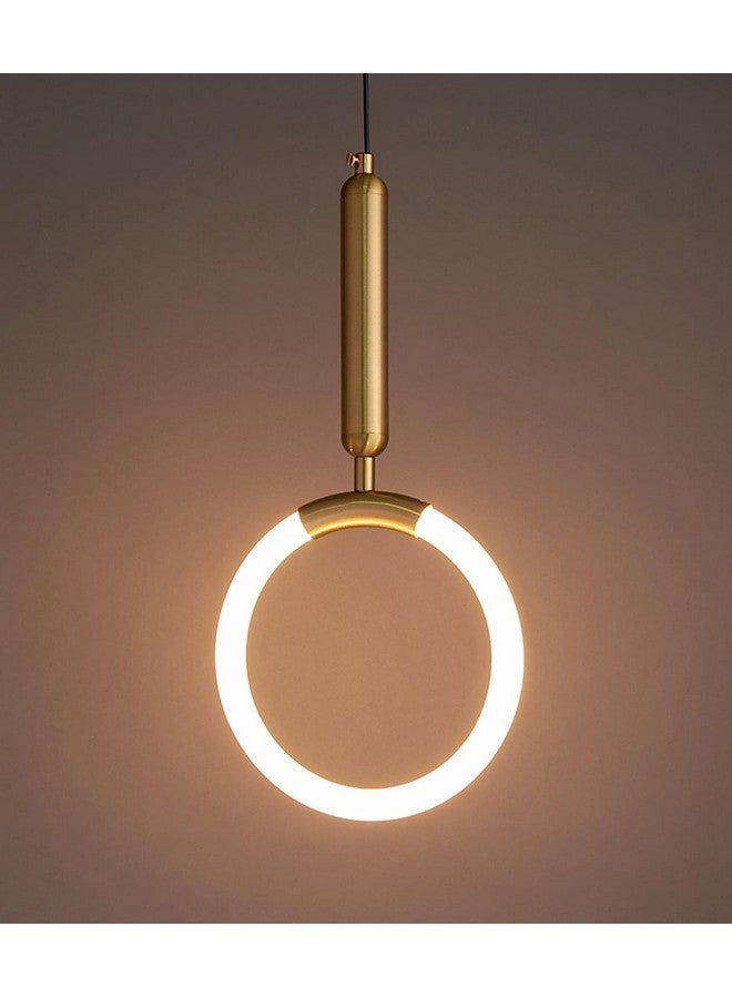 CITRA CITRA led Light Modern LED Golden 200MM Ring Pendant Light - Warm White/Gold  - Image 4